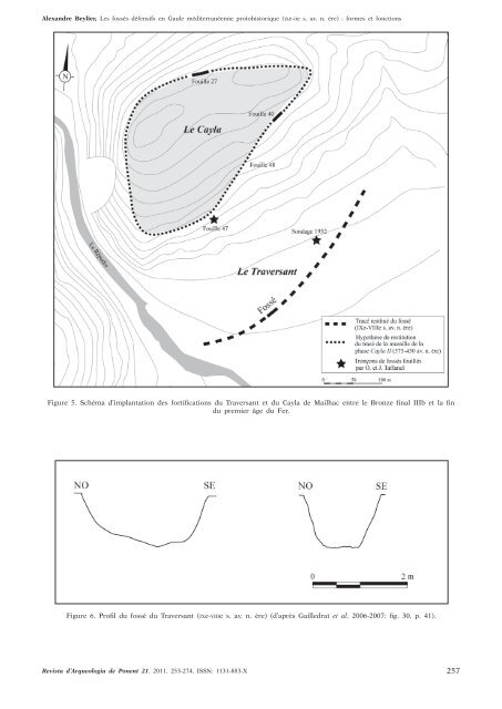 Les fossés défensifs en Gaule méditerranéenne protohistorique
