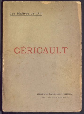 GÉRICAULT - Centre Georges Chevrier