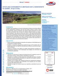 PDF - 729 KO Fiche projet - Ouranos