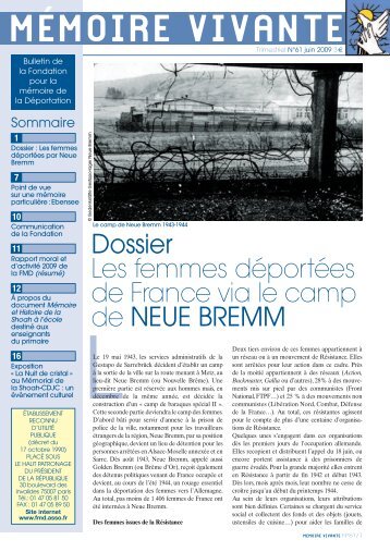 Dossier Les femmes déportées de France via le camp de NEUE ...