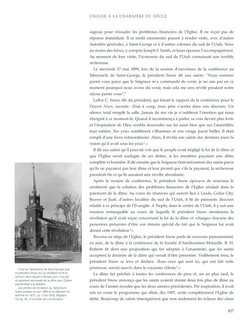 histoire de l'eglise dans la plénitude des temps - The Church of