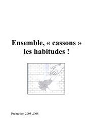 Ensemble, « cassons » les habitudes ! - Espace Infirmier.com