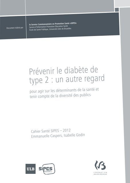 Prévenir le diabète de type 2: un autre regard - Direction générale ...