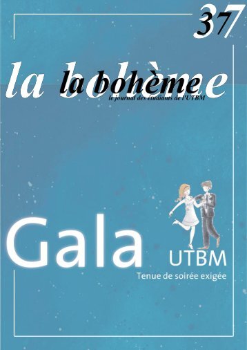 4 Dossier Gala 2007 - Association des étudiants de l'UTBM