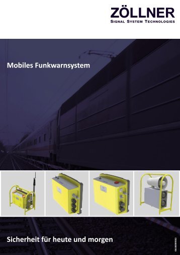 Mobiles Funkwarnsystem - ZÖLLNER Signal GmbH