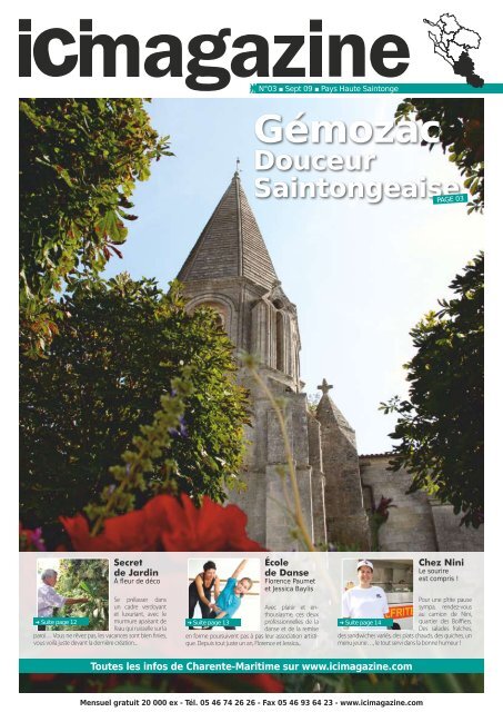 Gémozac - ICI Magazine