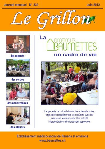 Le Grillon - Fondation les Baumettes
