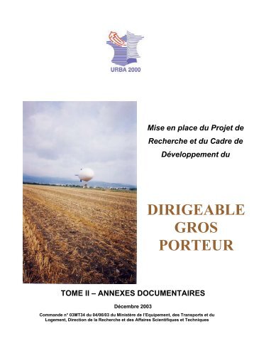 DIRIGEABLE GROS PORTEUR - Predit