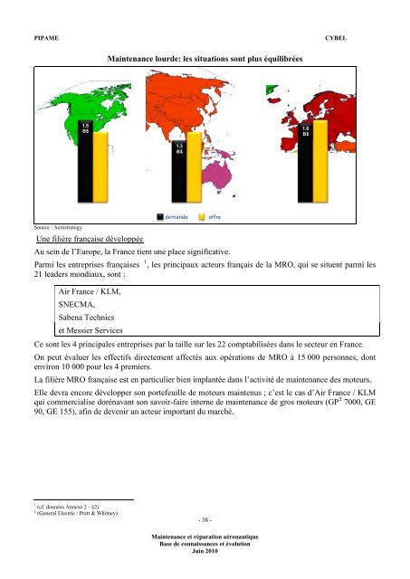 Maintenance et réparation aéronautique - Dgcis