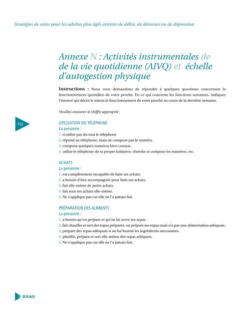 Références bibliographiques - Registered Nurses' Association of ...