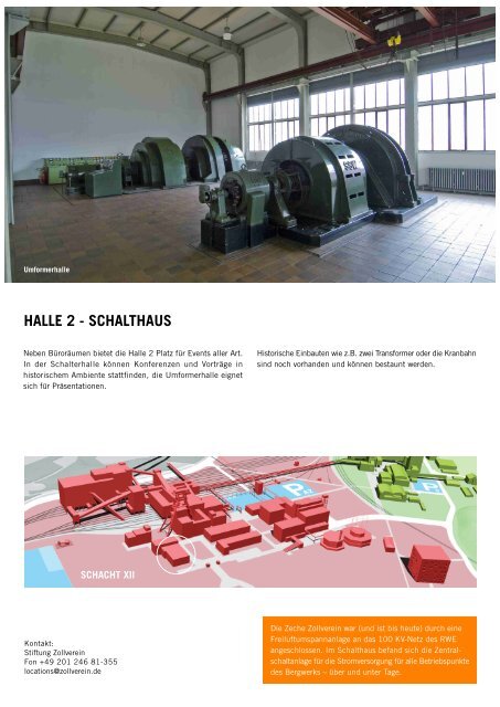 HALLE 2 - SCHALTHAUS - Zeche Zollverein