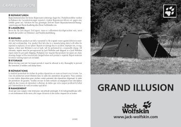 GRAND ILLUSION - Jack Wolfskin