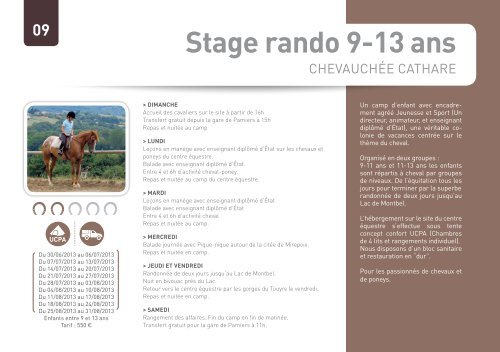 Catalogue 2013 - Cheval en Pyrénées