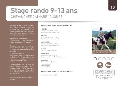 Catalogue 2013 - Cheval en Pyrénées