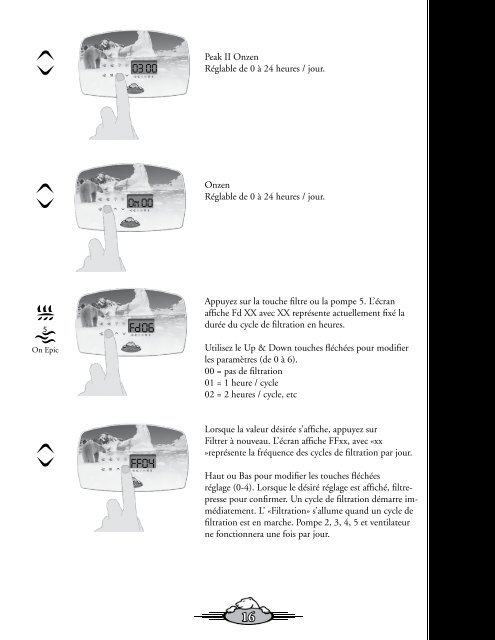 Guide d'utilisation - Arctic Spas