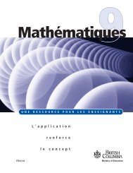 Au sujet de Mathématiques 9 : une ressource pour les ... - Education
