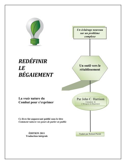 REDÉFINIR LE BÉGAIEMENT - The McGuire Programme