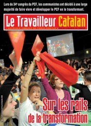 Lors du 34e congrès du PCF, les communistes ont décidé à une ...