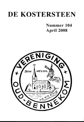 April nr 104 - Oud Bennekom