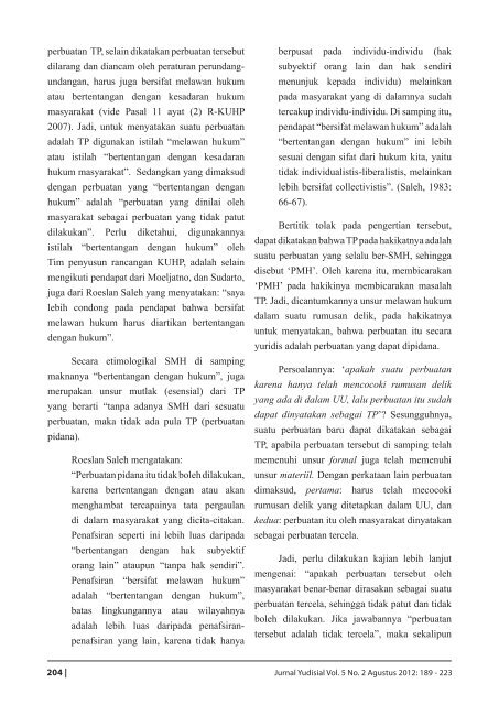 Jurnal Agustus 2012 - Komisi Yudisial