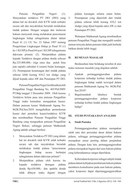 Jurnal Agustus 2012 - Komisi Yudisial