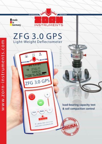 ZFG 3.0 GPS - ZORN INSTRUMENTS