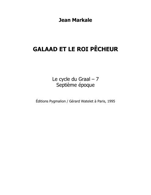 Galaad et le roi pec..