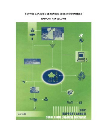 Rapport annuel 2001 - Service canadien de renseignements criminels