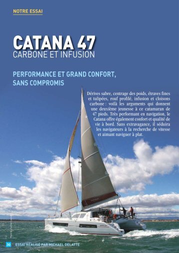 Essai Catana 47 Carbon - Yachting Sud