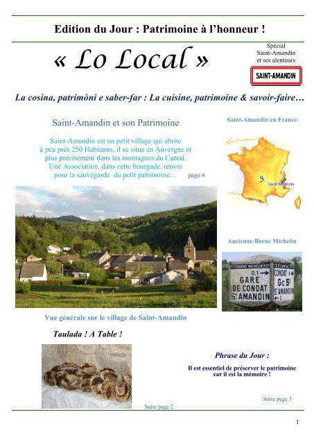 RIOM-ES-MONTAGNE (15), Collège Georges Bataille