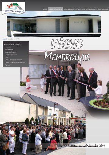 Télécharger echo-membrollais-decembre-2011.pdf - La Membrolle ...