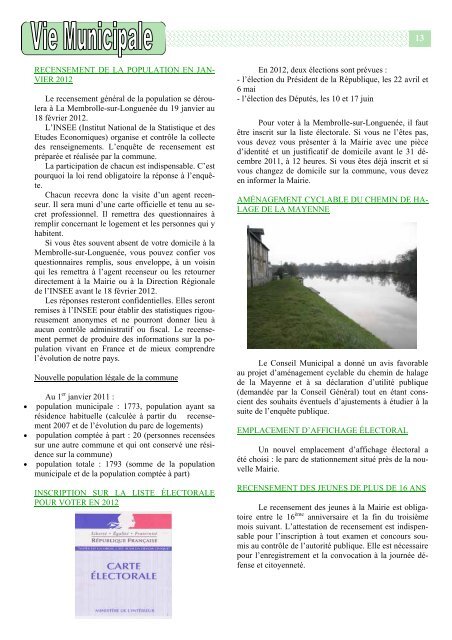 Télécharger echo-membrollais-decembre-2011.pdf - La Membrolle ...