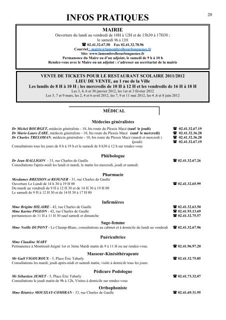 Télécharger echo-membrollais-decembre-2011.pdf - La Membrolle ...