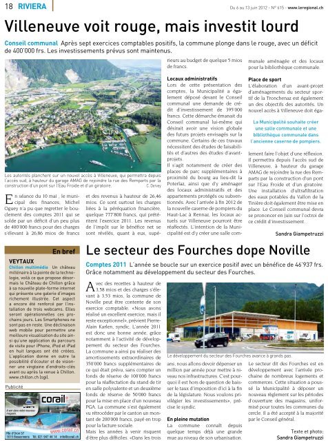 Télécharger l'édition n°615 au format PDF - Le Régional