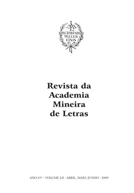 Revista da Academia Mineira de Letras