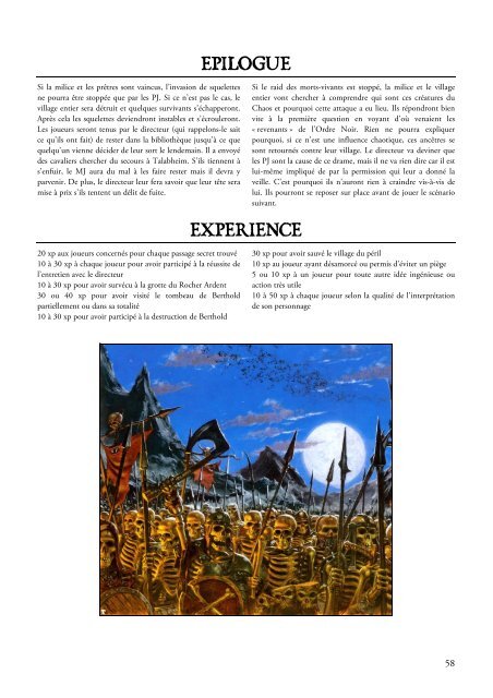 Une campagne pour Warhammer le jeu de rôle, seconde ... - Groule