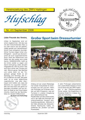 Großer Sport beim Dressurturnier