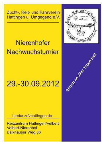 Nierenhofer Nachwuchsturnier (1558 kB) - Zucht-, Reit