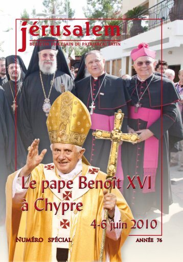 Le pape Benoît XVI à Chypre Le pape Benoît XVI à Chypre