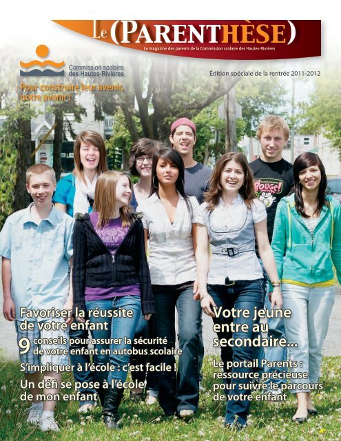 Numéro 6 - Septembre 2011 - Commission scolaire des Hautes ...