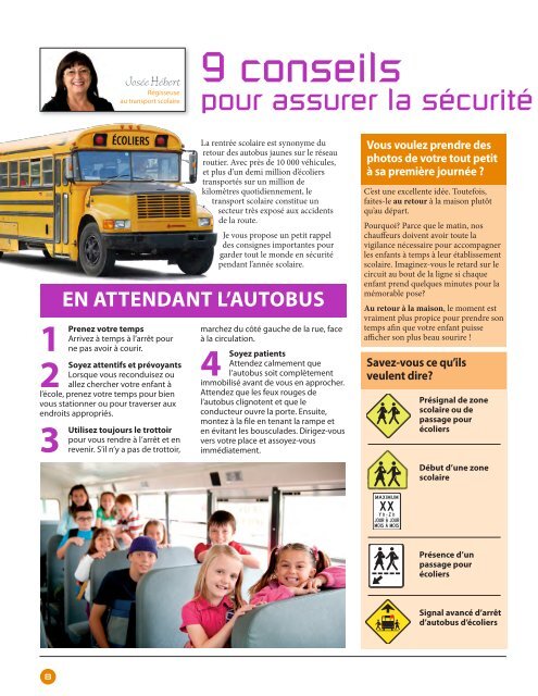 Numéro 6 - Septembre 2011 - Commission scolaire des Hautes ...