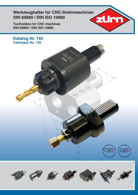 VDI 60 DIN 69880 Form A2 VDI Werkzeughalter-Rohling VDI 16