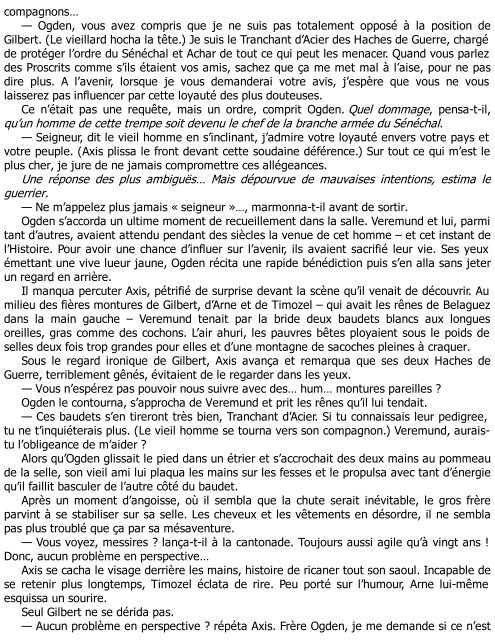 Tranchant d'Acier - Index of