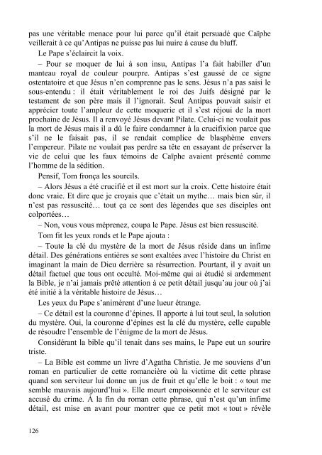 tome 3 - Le Rapport Ponce Pilate-The Pontius Pilate Report