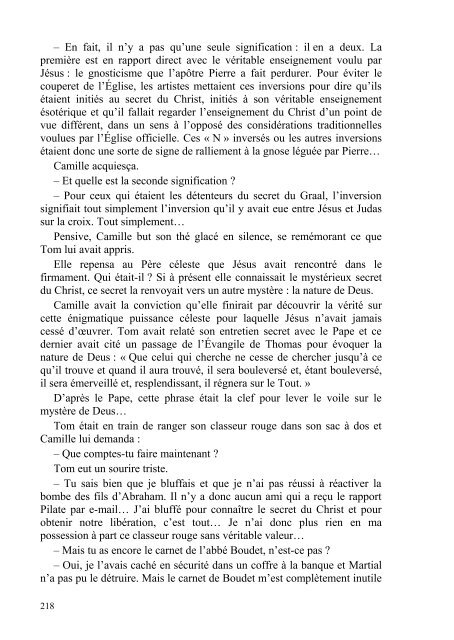 tome 3 - Le Rapport Ponce Pilate-The Pontius Pilate Report
