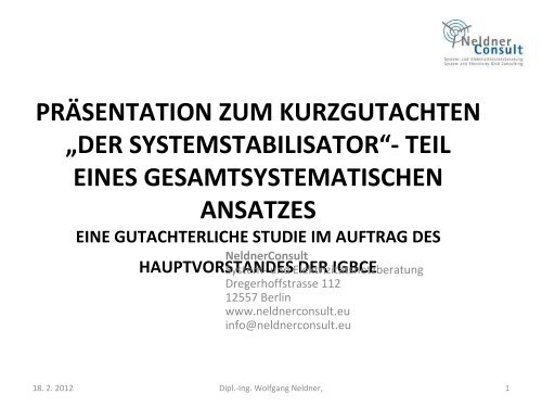 der systemstabilisator