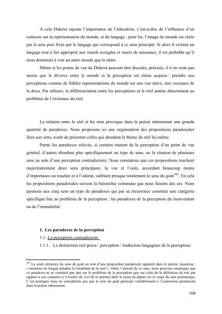 UNIVERSITÉ PARIS-SORBONNE Le paradoxe chez ... - e-Sorbonne