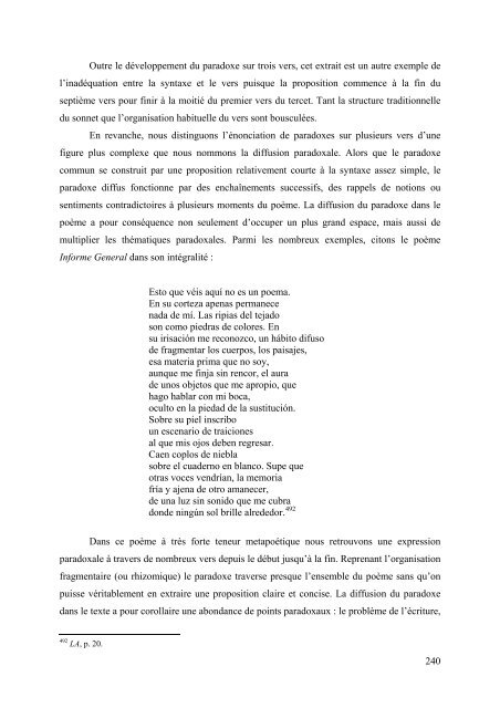 UNIVERSITÉ PARIS-SORBONNE Le paradoxe chez ... - e-Sorbonne