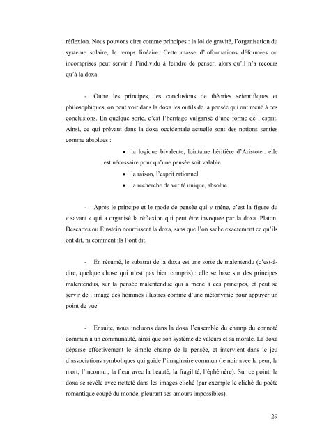 UNIVERSITÉ PARIS-SORBONNE Le paradoxe chez ... - e-Sorbonne