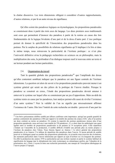 UNIVERSITÉ PARIS-SORBONNE Le paradoxe chez ... - e-Sorbonne